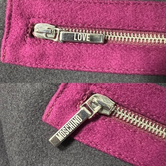 LOVE Moschino Wool / Cashmere Dress Coat - Picture 9 of 15